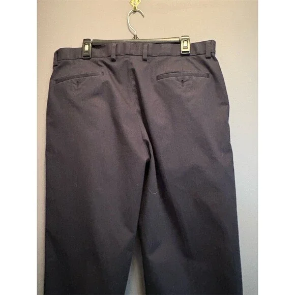 Brooks Brothers Advantage Chino Pants Mens 36x32 Navy Blue Straight Leg - Picture 6 of 9